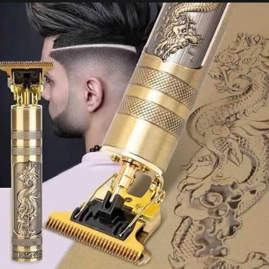 Vintage T9 Professional Hair & Beard Trimmer – Cordless Rechargeable Grooming Machine