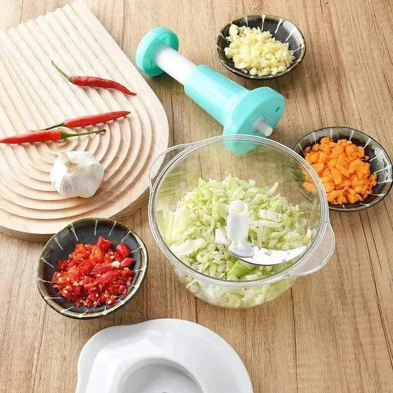 Push vegetables cutter multi use kitchen essentials