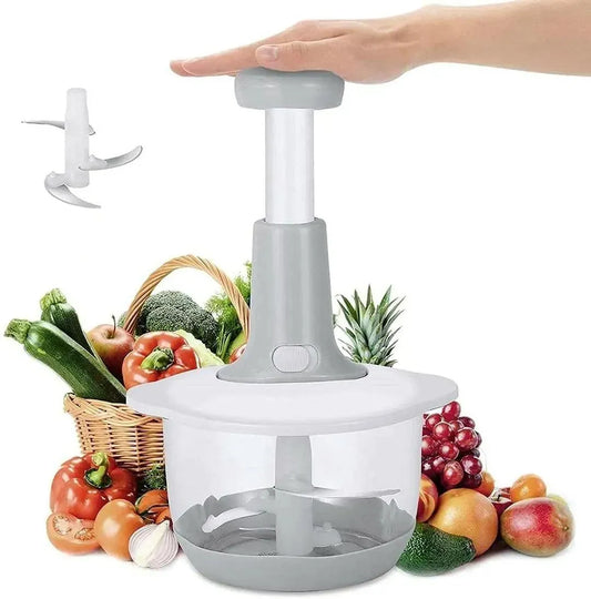 Push vegetables cutter multi use kitchen essentials