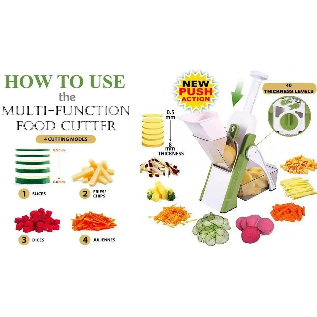 Multifunction Mandoline Vegetable Slicer – Fast & Easy Kitchen Cutter