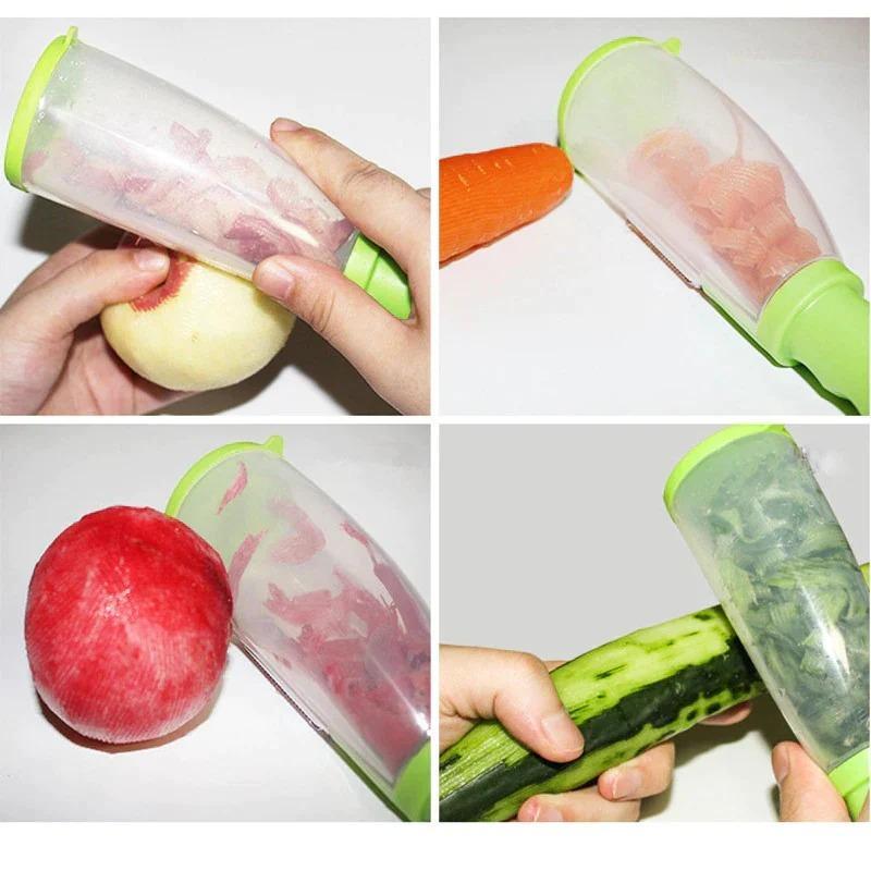 Manual Fruit & Vegetable Peeler Cutter – Multifunctional Kitchen Slicer