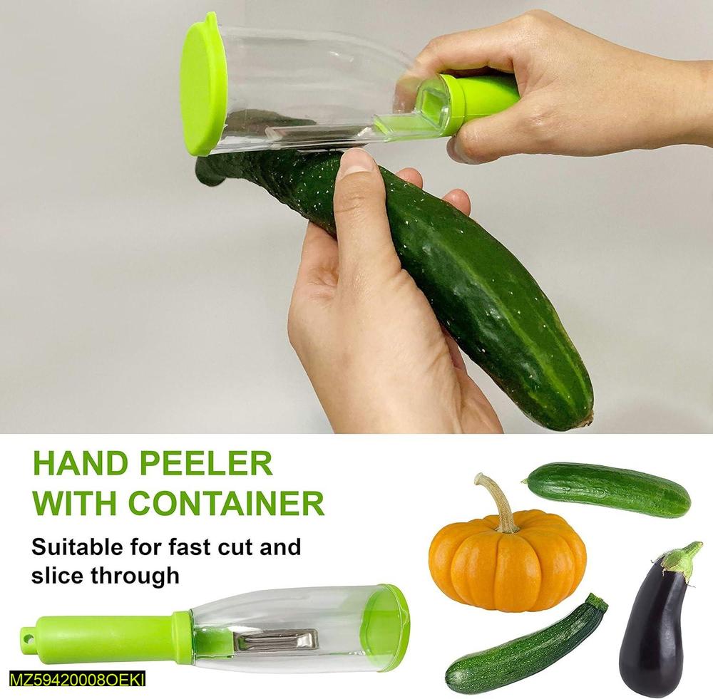 Manual Fruit & Vegetable Peeler Cutter – Multifunctional Kitchen Slicer
